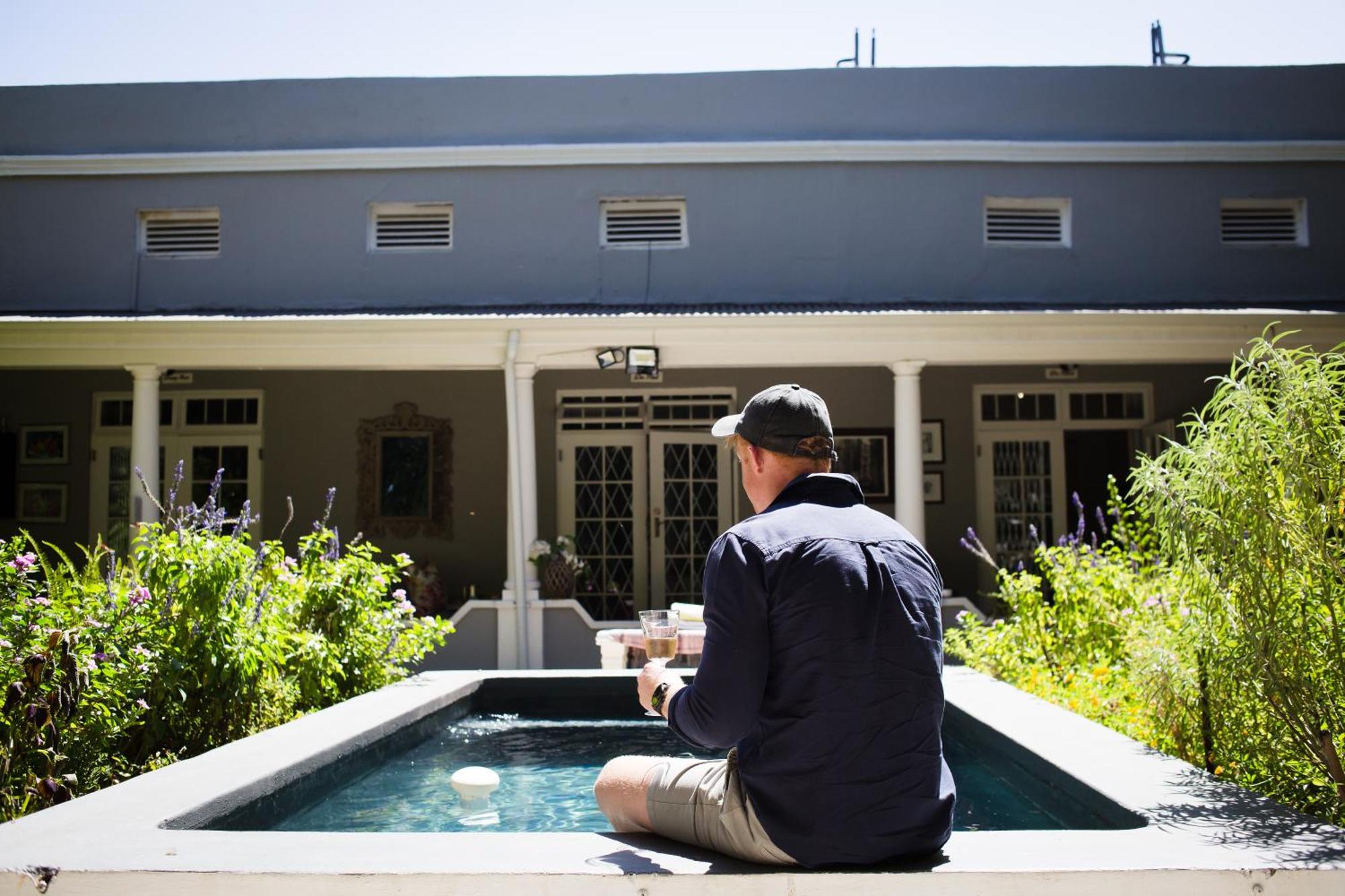 Afrika-Pearl Hotel Paarl Buitenkant foto